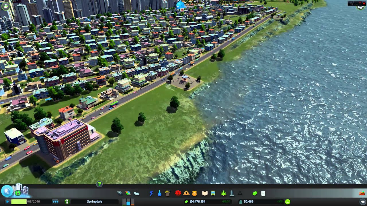 City Skylines Flood