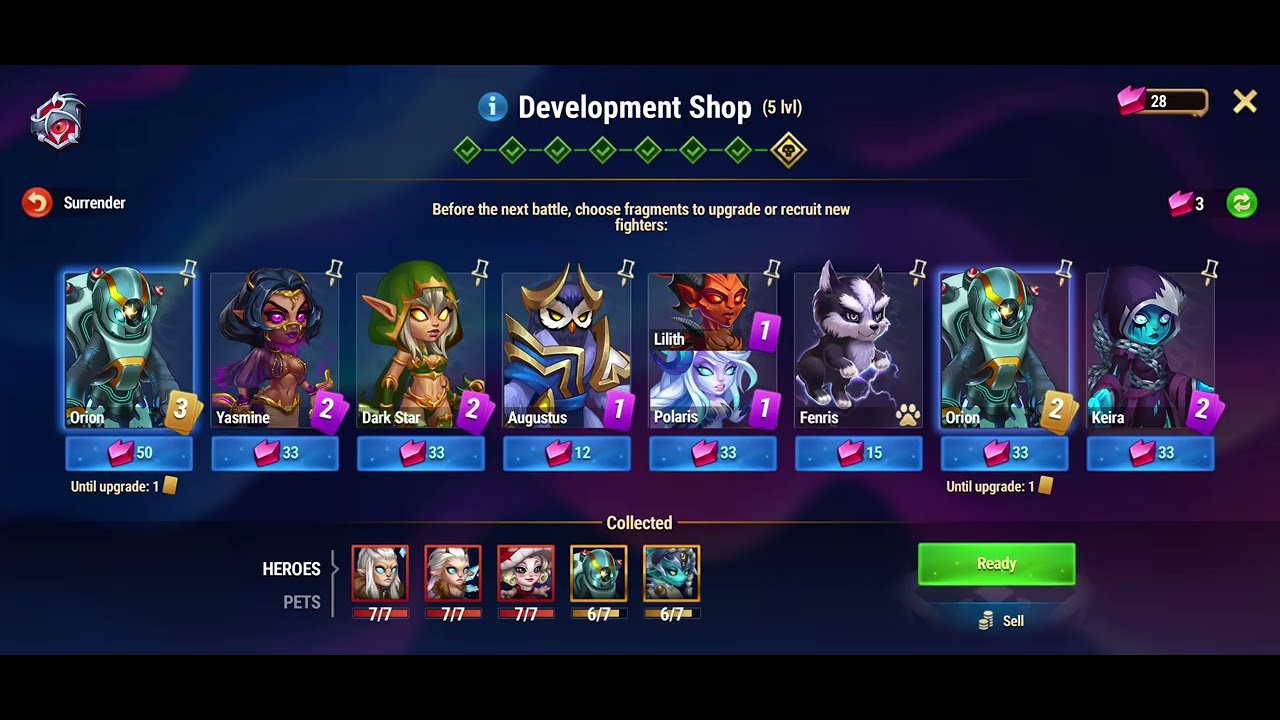 Forest Awakening | Mushy and Shroom Chapter 1 Boss Fight &ndash; Paralyzing Fear | Hero Wars Dominion Era