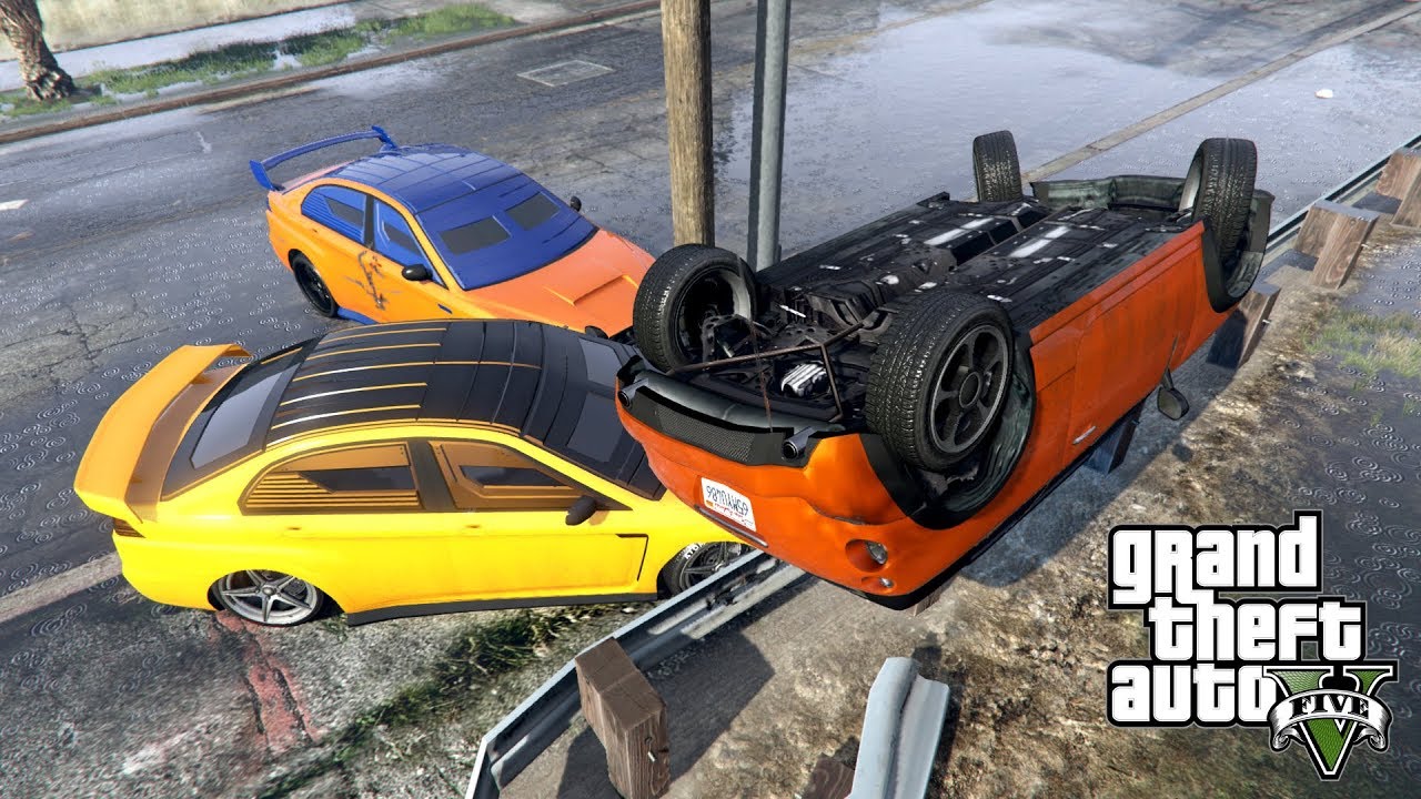 KURUMY VS PRZYPADKOWY SAMOCHÓD! w GTA 5 Online Hogaty i EKIPA "FLOTHAR OBIJANY!" 