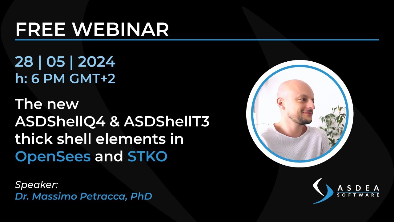 The new ASDShellQ4 and ASDShellT3 thick shell elements in OpenSees and STKO