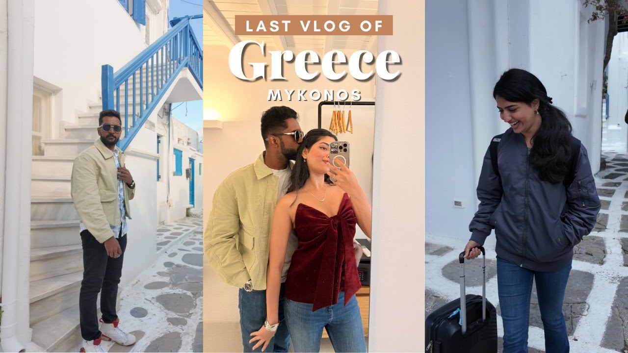 I Spent Our Honeymoon Alone for a Day in Mykonos, Greece Vlog EP 2