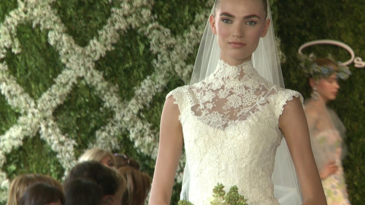 Bridal Wear Spring Collection 2013 - Oscar de la Renta | Videofashion