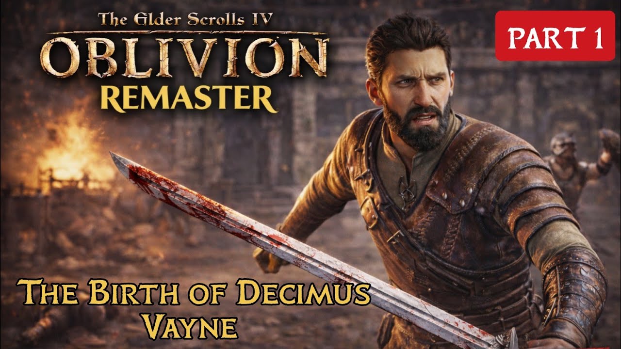 Oblivion Remaster | Part 1 | The Birth of Decimus Vayne