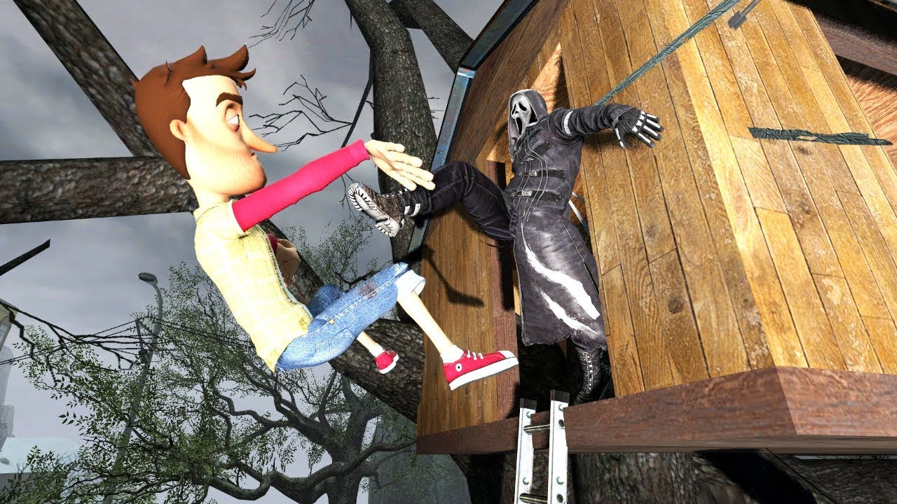 I Was Kicked Out My Beautiful Club House By a Murderer On Christmas in Gmod! (Garry's Mod)