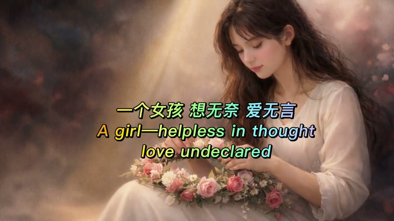 A Girl by Bing Hua  Tr.by  LiuMei  Composed by LiuMei 一个女孩 作词 冰花 /英译 柳湄 作曲 柳湄(ai 辅助作曲）