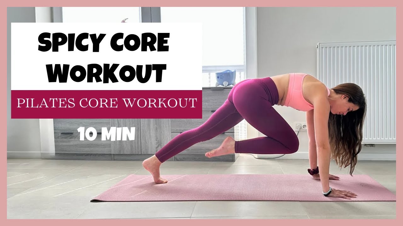 10 Min Spicy Pilates Core Workout⎜Core Workout voor Thuis (NL Gesproken)