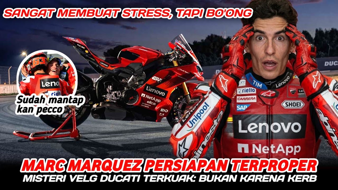 MARC MARQUEZ COMEBACK !! PECCO BAGNAIA BAGIAN PANEN KEBAHAGIAAN, SYUKUR PUNYA TEAM MAN SEPERTI MARC
