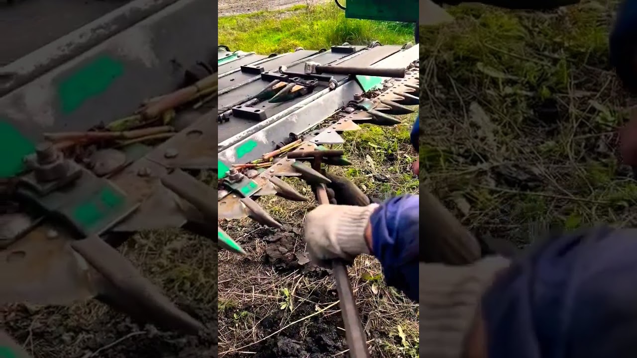 Harvester blade cutter fitting