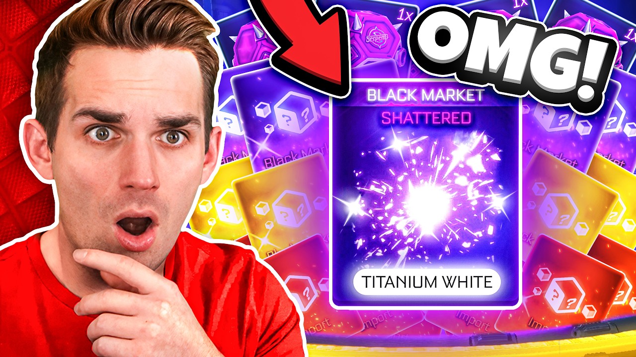 Он отдал мне ВСЕ свои ДРОПЫ! *ПОВЕЗЛО* (250+ открытие дропов Rocket League)