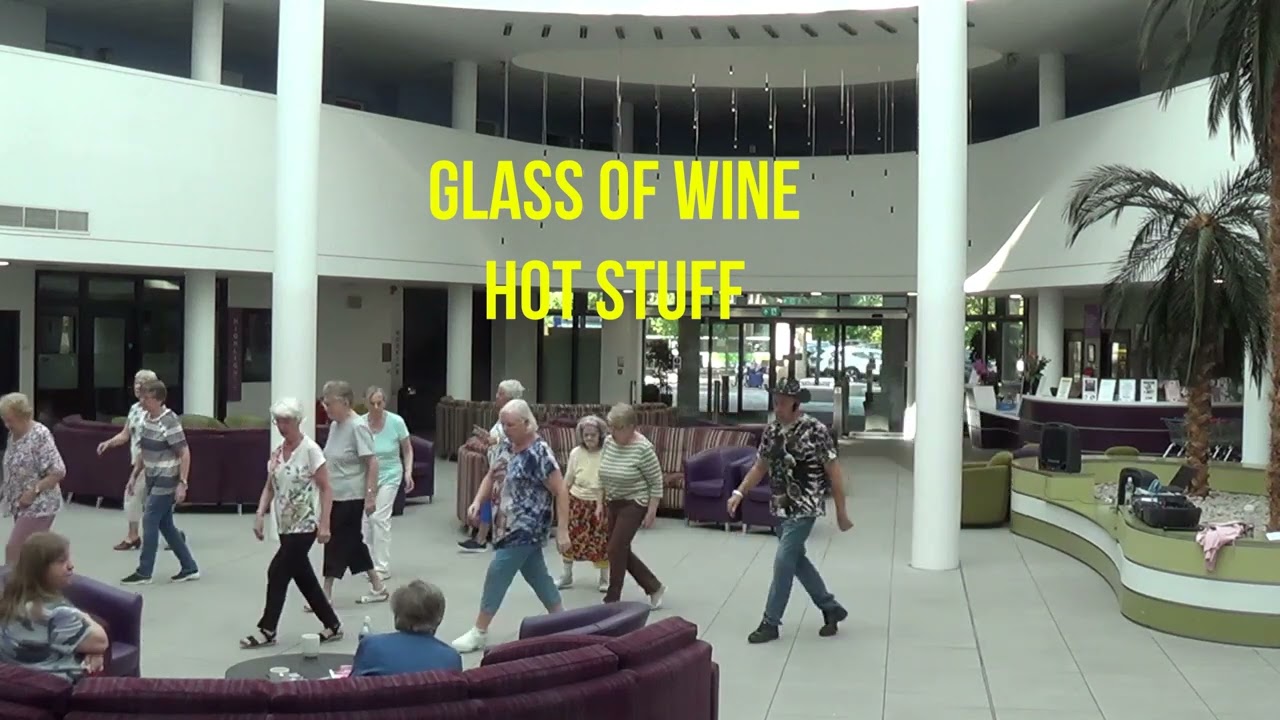 Glass of Wine To Hot Stuff Choreo Malene Jakobsen