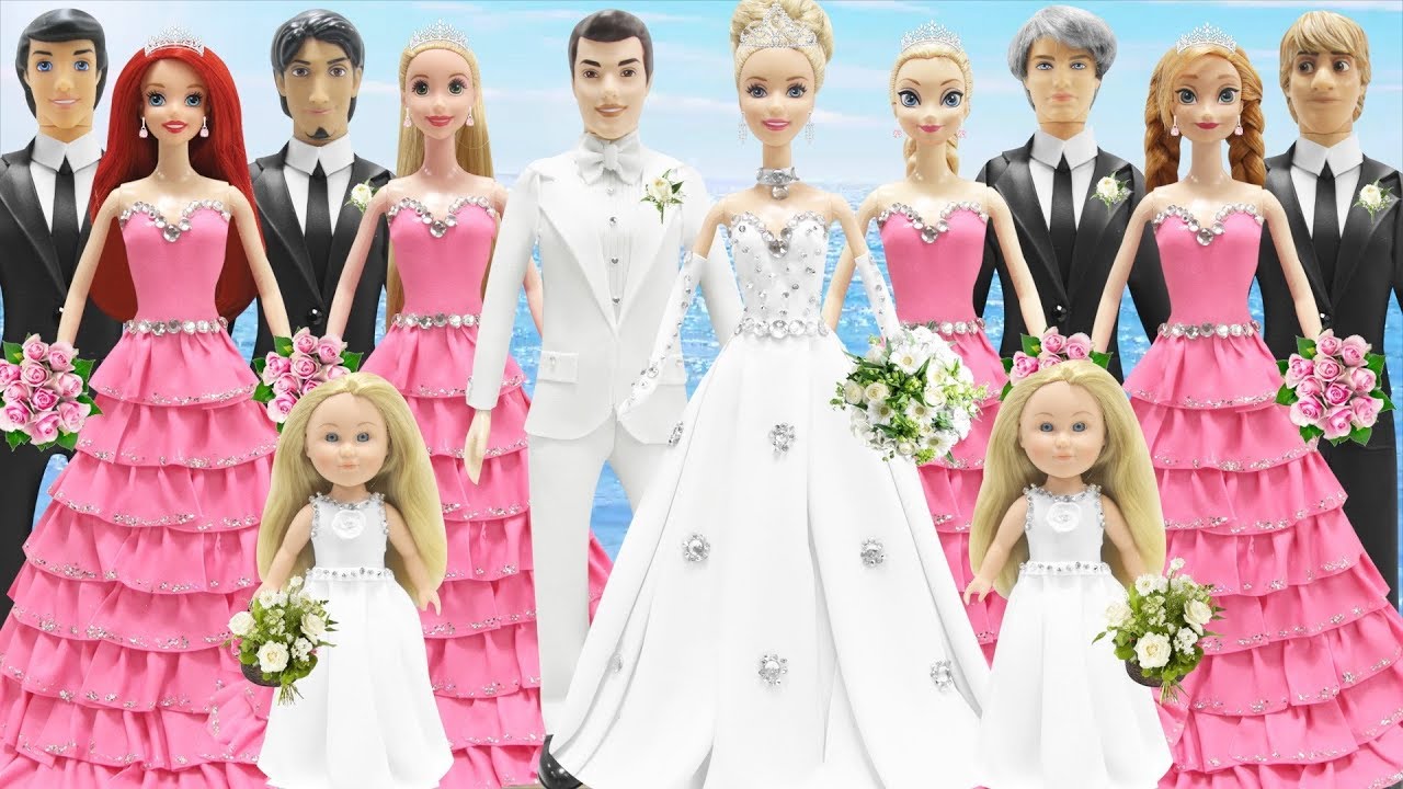 Play Doh Wedding Disney Princess Cinderella & Charming Inspired Costumes