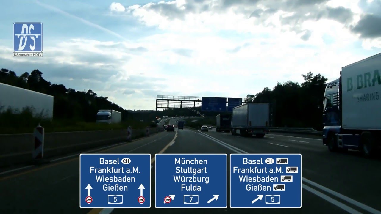🇩🇪 A7: Kirchheimer Dreieck - Hattenbacher Dreieck - Kirchheimer Dreieck (2x)