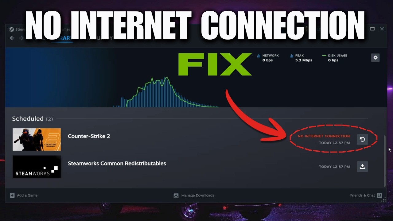Steamtools no internet connection error fix