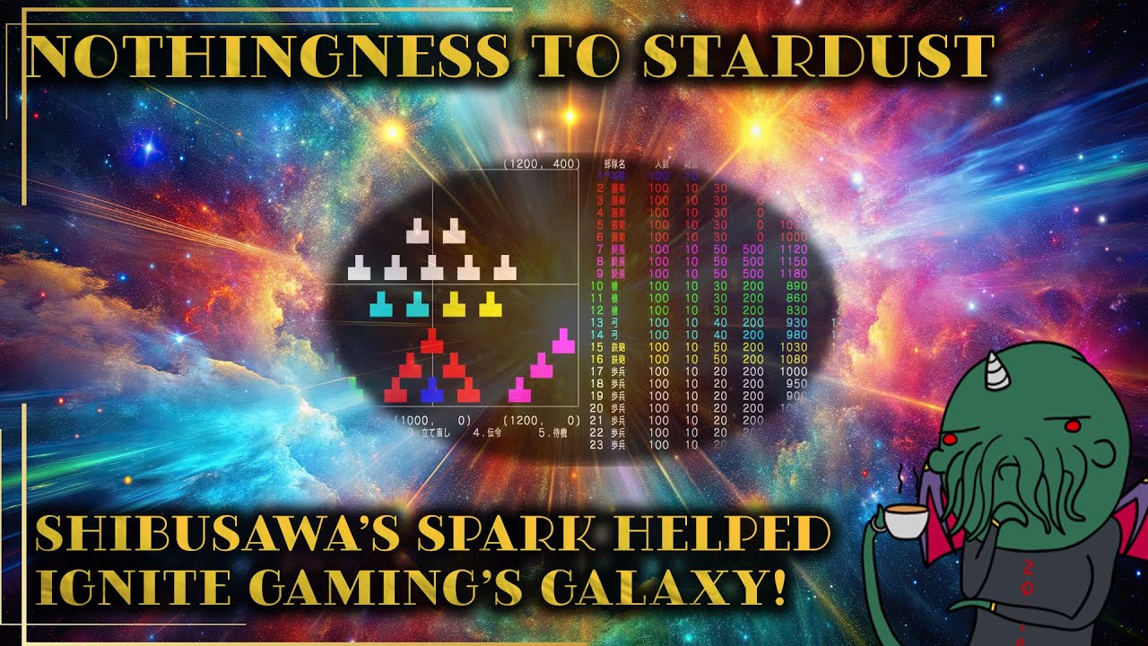 Nothingness to Stardust: Shibusawa&rsquo;s Spark Helped Ignite Gaming&rsquo;s Galaxy!