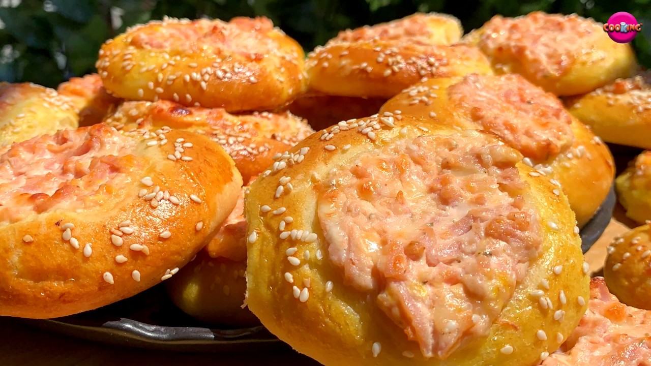 Punjena gnezda od testa - Koktel pecivo - Party Food - CooKing Recepti