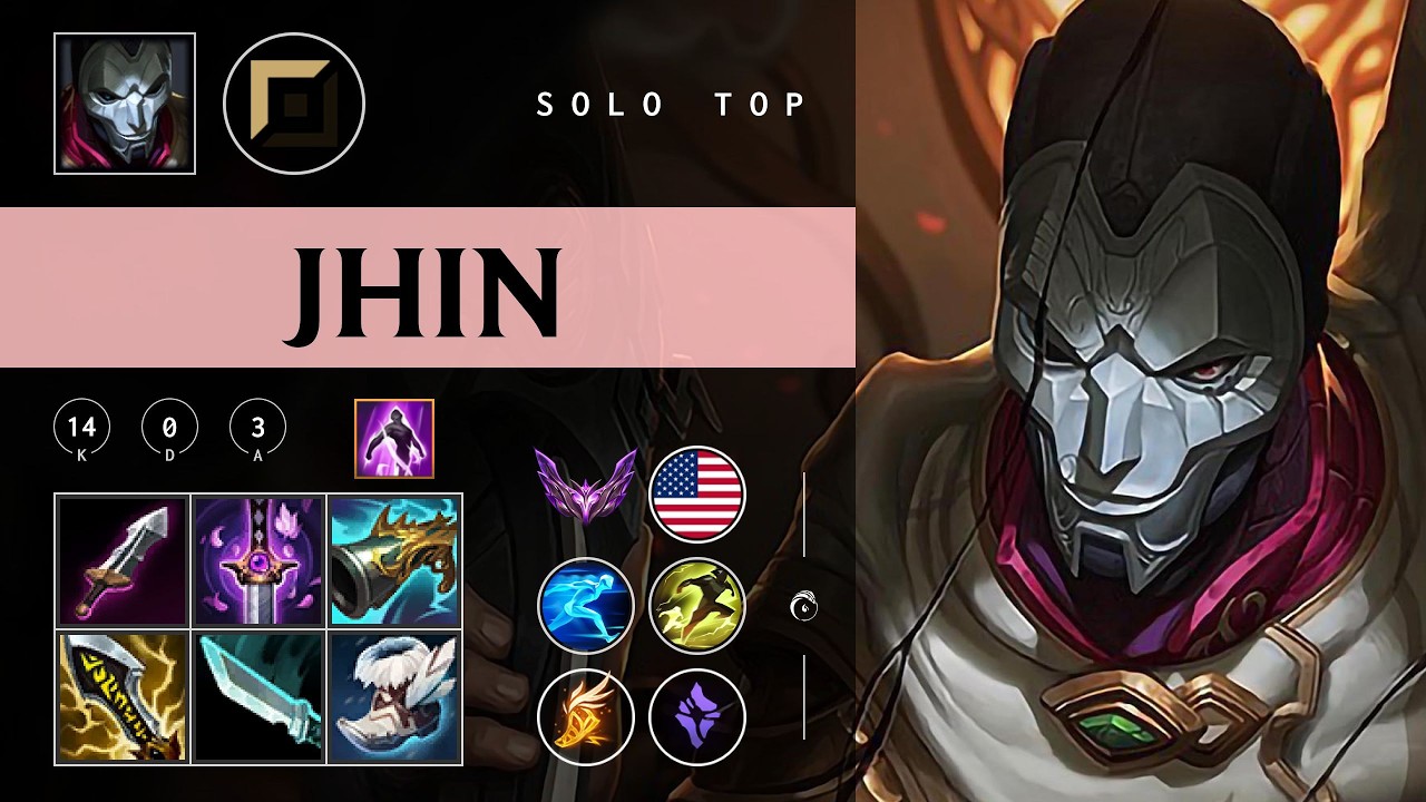 Jhin Top vs Kayn - NA Master Patch 26.05