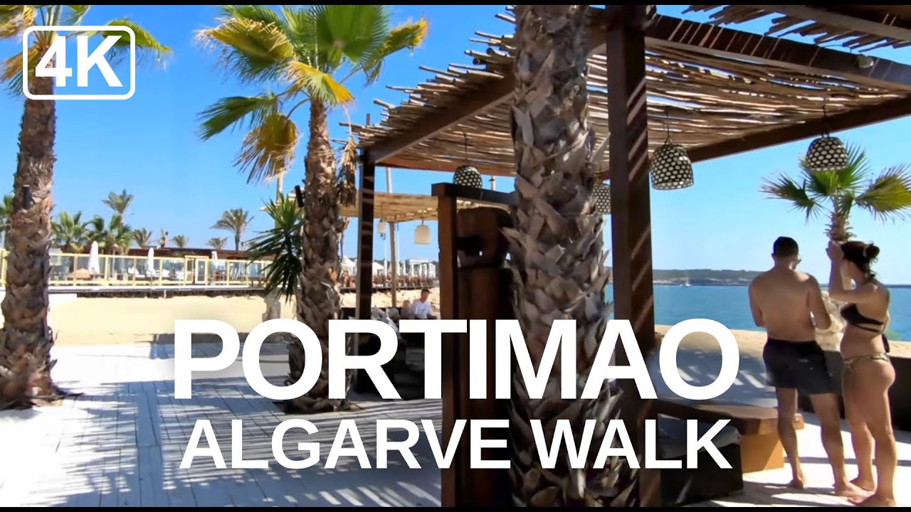 4K Walking Tour Portimão Algarve - Best Winter Sun Destination in Portugal