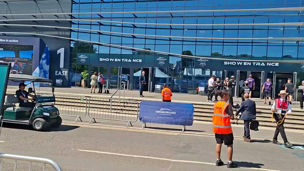 Farnborough International airshow 2026