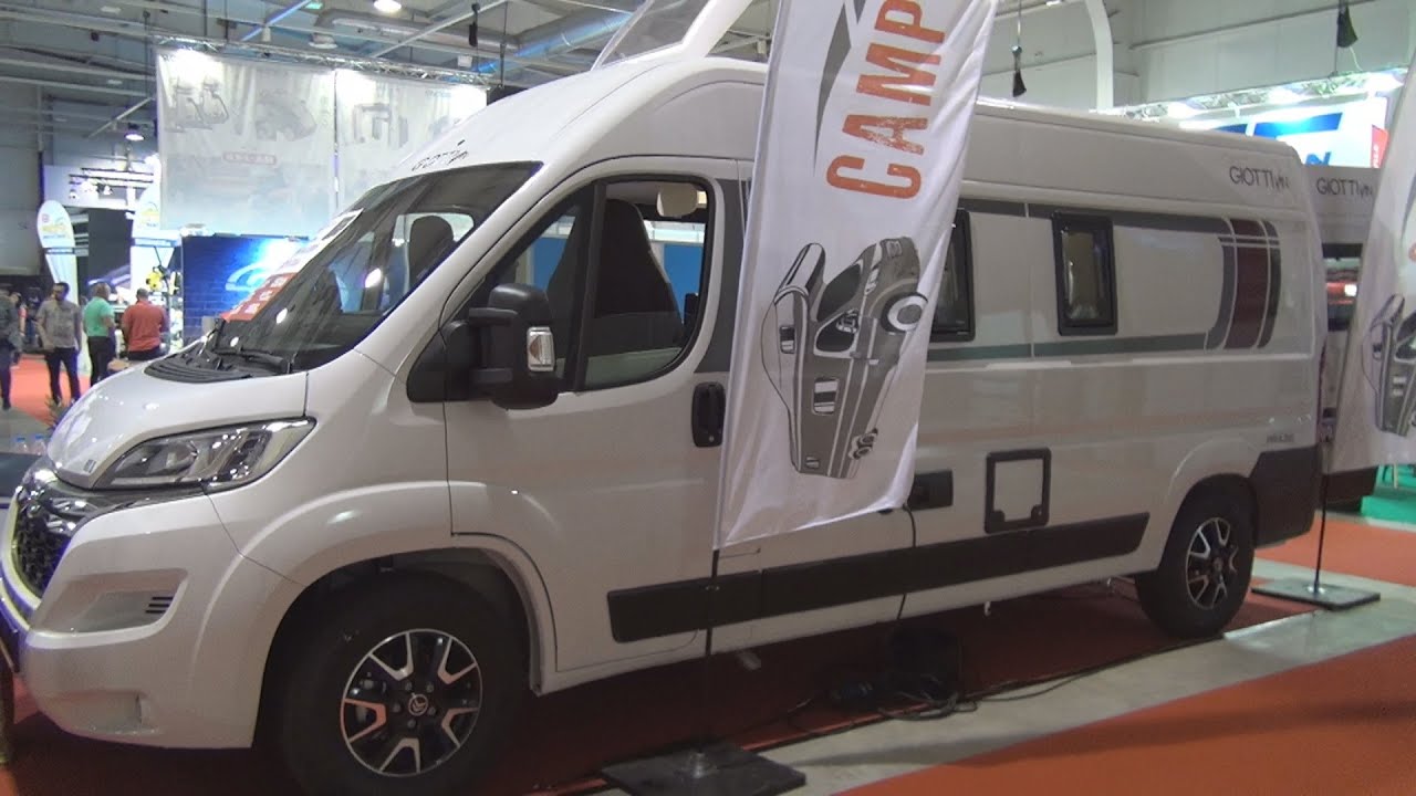 Giottiline GiottiVan 60B Citroën Jumper Camper Van (2022) Exterior and Interior