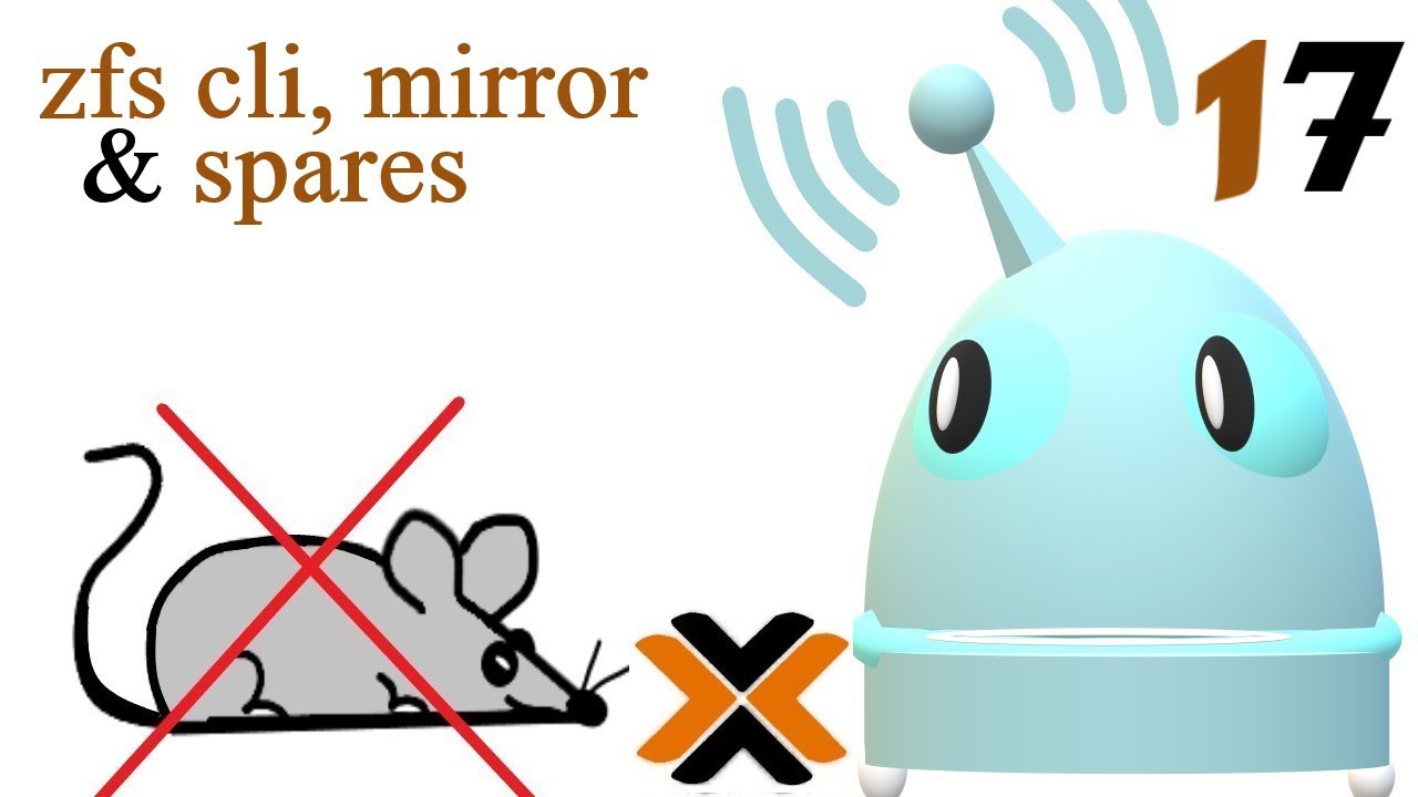 proxmox zfs cli, mirror & spares