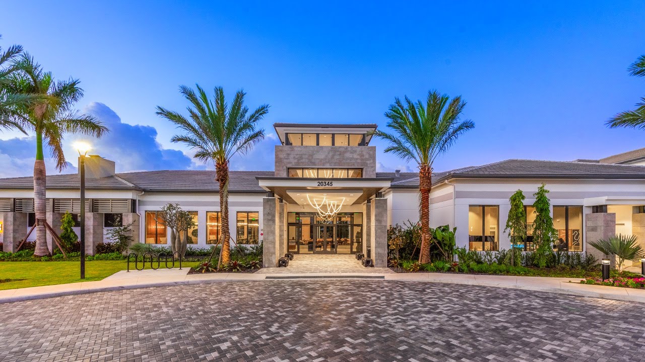 Lotus Palm Clubhouse Tour - Boca Raton, Florida