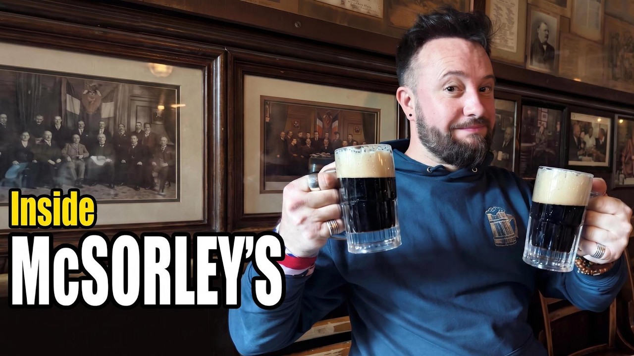 Inside McSorley’s | Meet The Family Behind NYC’s Oldest Bar 🏛️🍻