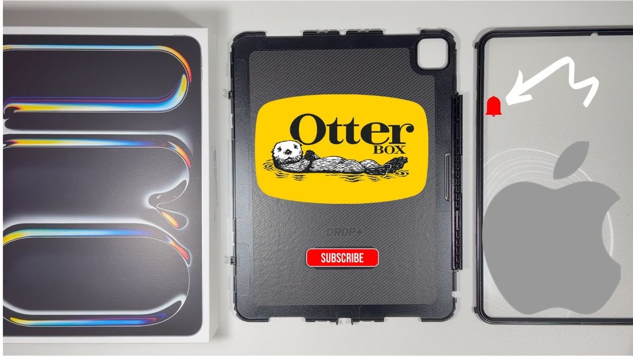 Установка чехла OtterBox Defender Series на 13-дюймовый Apple iPad Pro (полная инструкция)