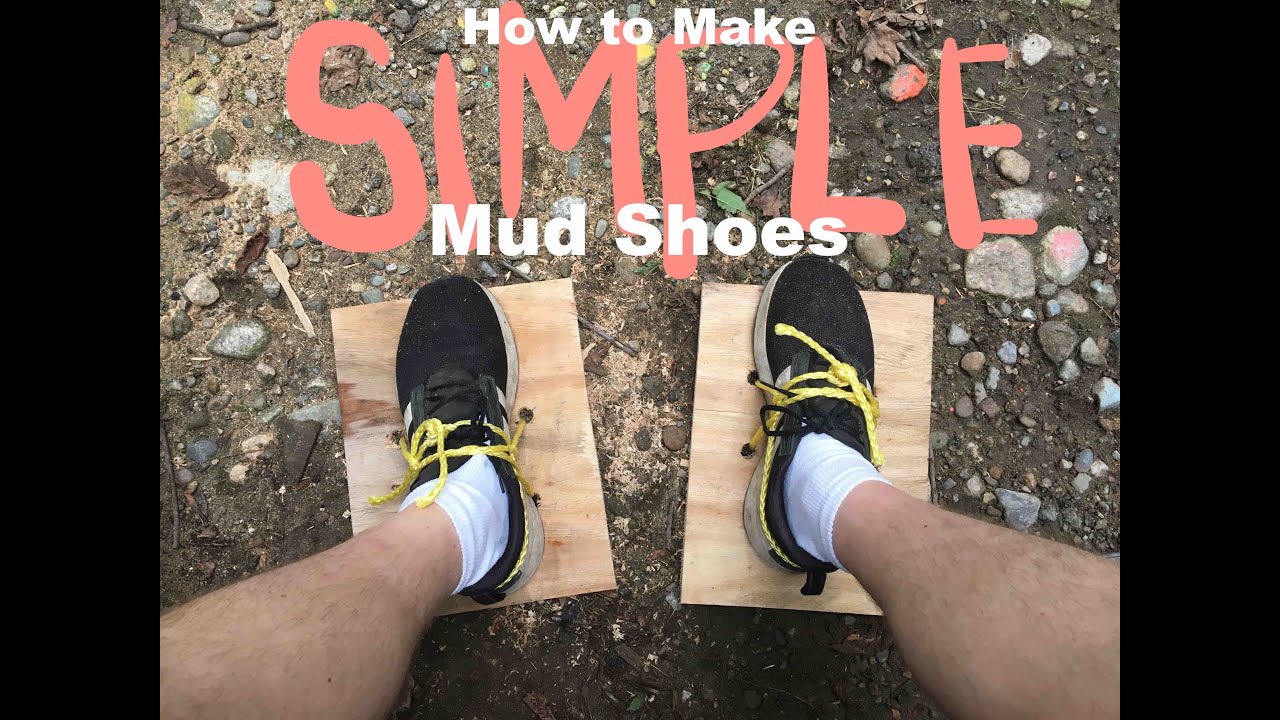 HOW TO- SIMPLE mud shoes for mudlarking and swamp walking (Pattens)