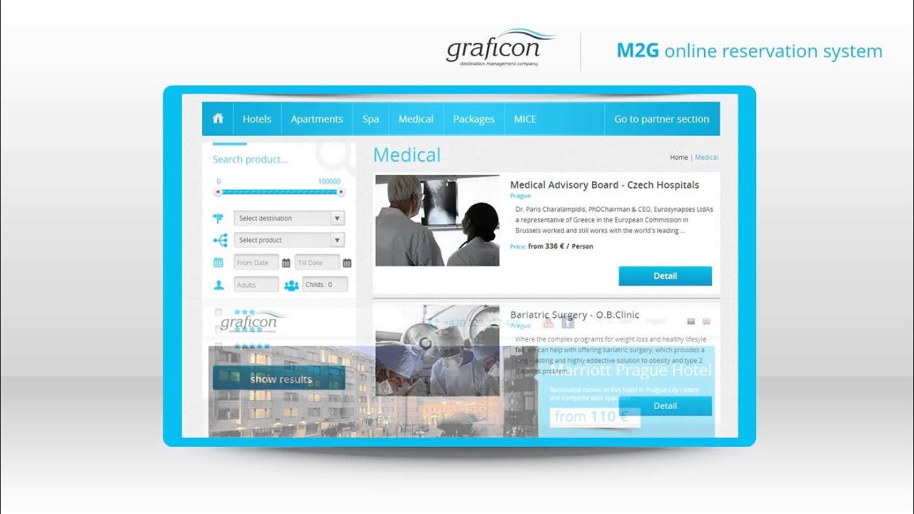 Graficon M2G system presentation