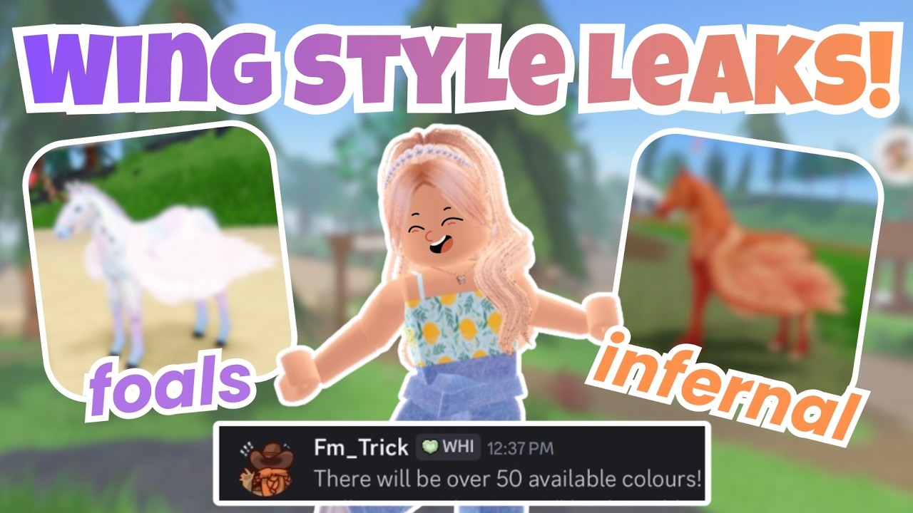 LEAKS! Wing Images + Wing Obtaining Info 🪽 | Wild Horse Islands