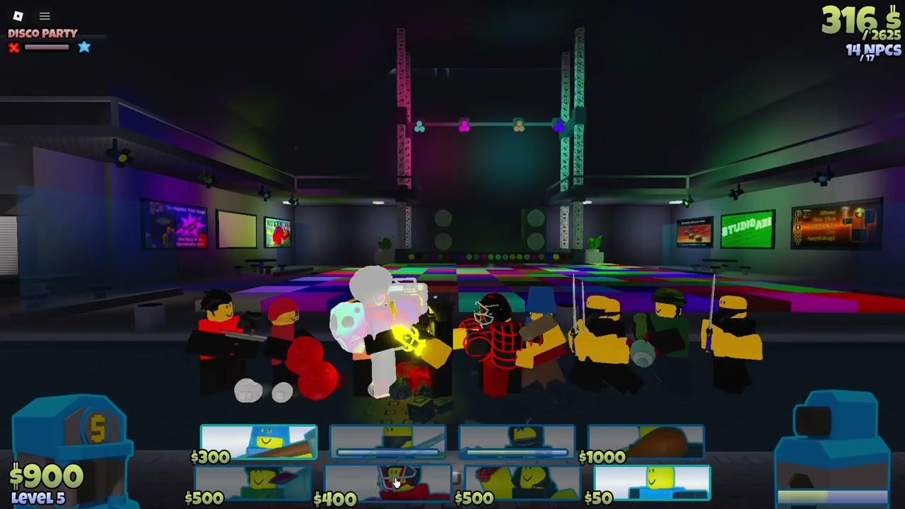Roblox The battle bricks beating DJ radical