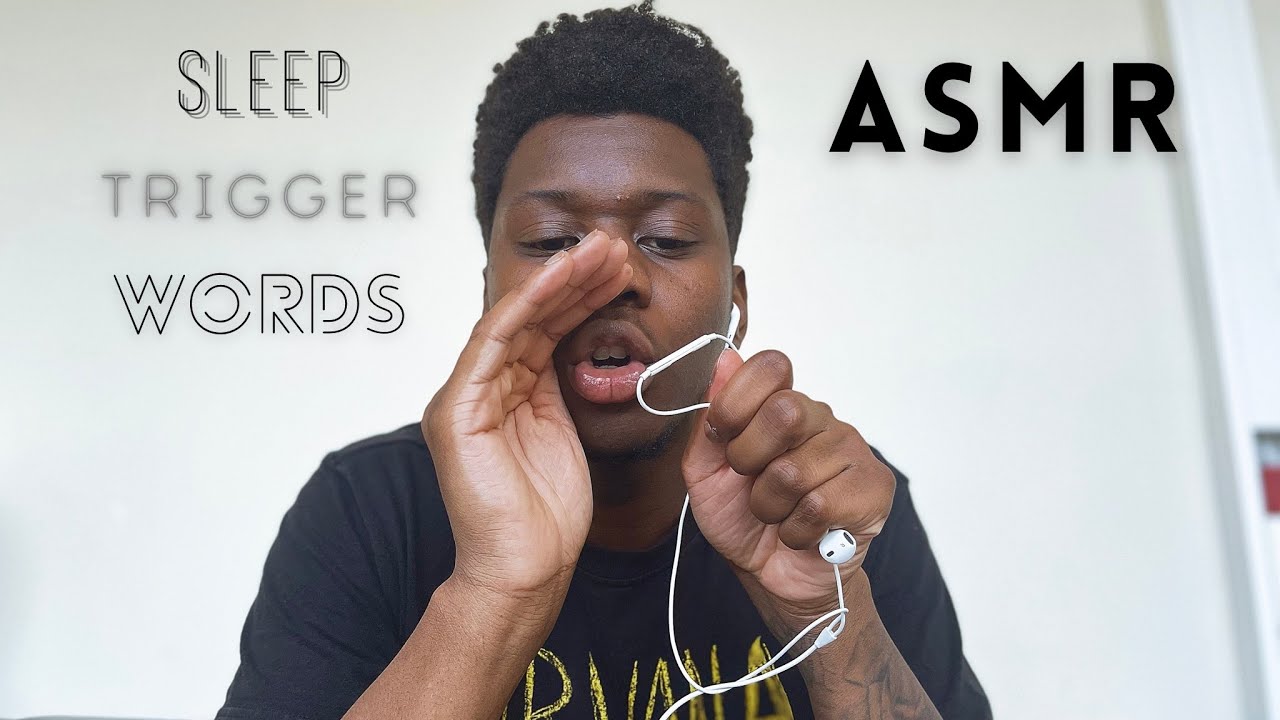 ASMR Lofi Tingly Trigger Words For Deep Sleep #asmr