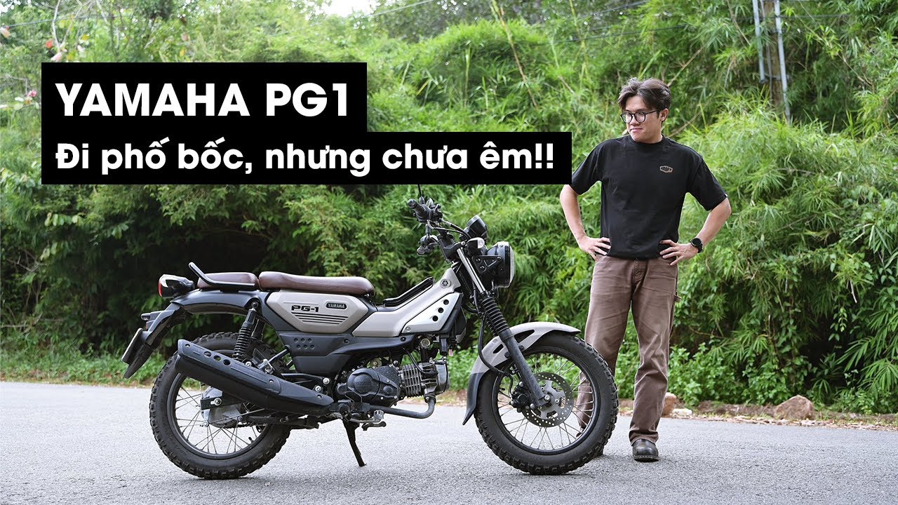 Yamaha PG1 - Không thể so với CT125 được, PG1 có cái hay riêng - RoontheRide