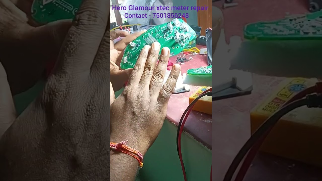 Hero Glamour xtec meter repair