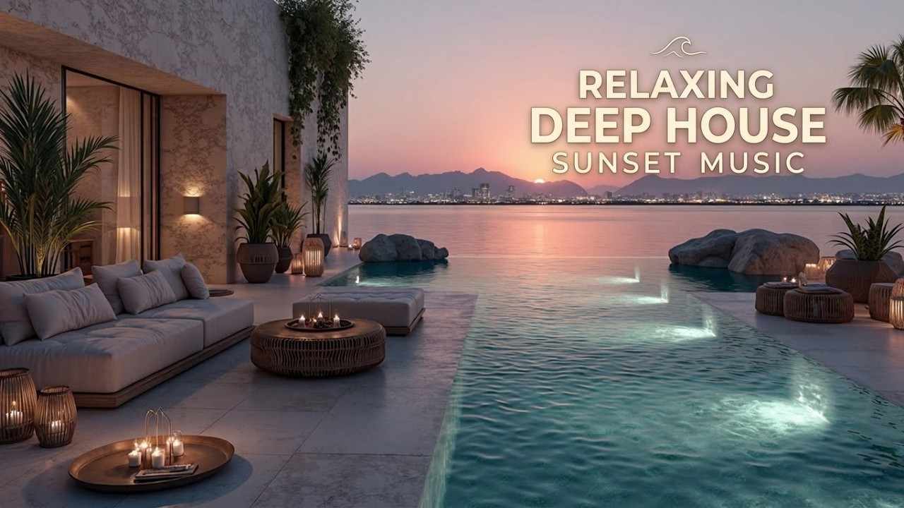 Relaxing Deep House Sunset Vibes Beach Chillout Music Tropical Oasis