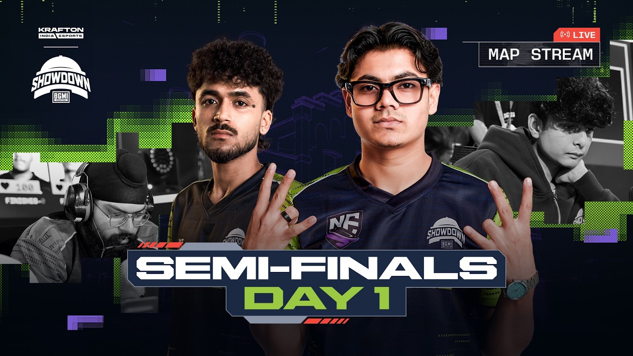 [MAP STREAM]  BMSD 2026 | Semi-Finals | Day 1 #BGMILIVE