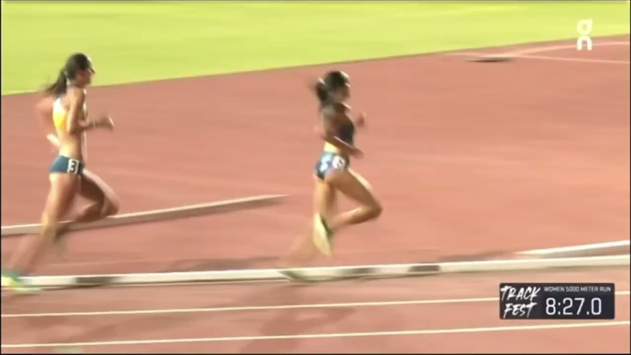 joselyn Brea 🇻🇪 Vs Laura Galvan 🇲🇽 Meeting internacional Track Fest 2023 5000 metros Woman 14.47,76