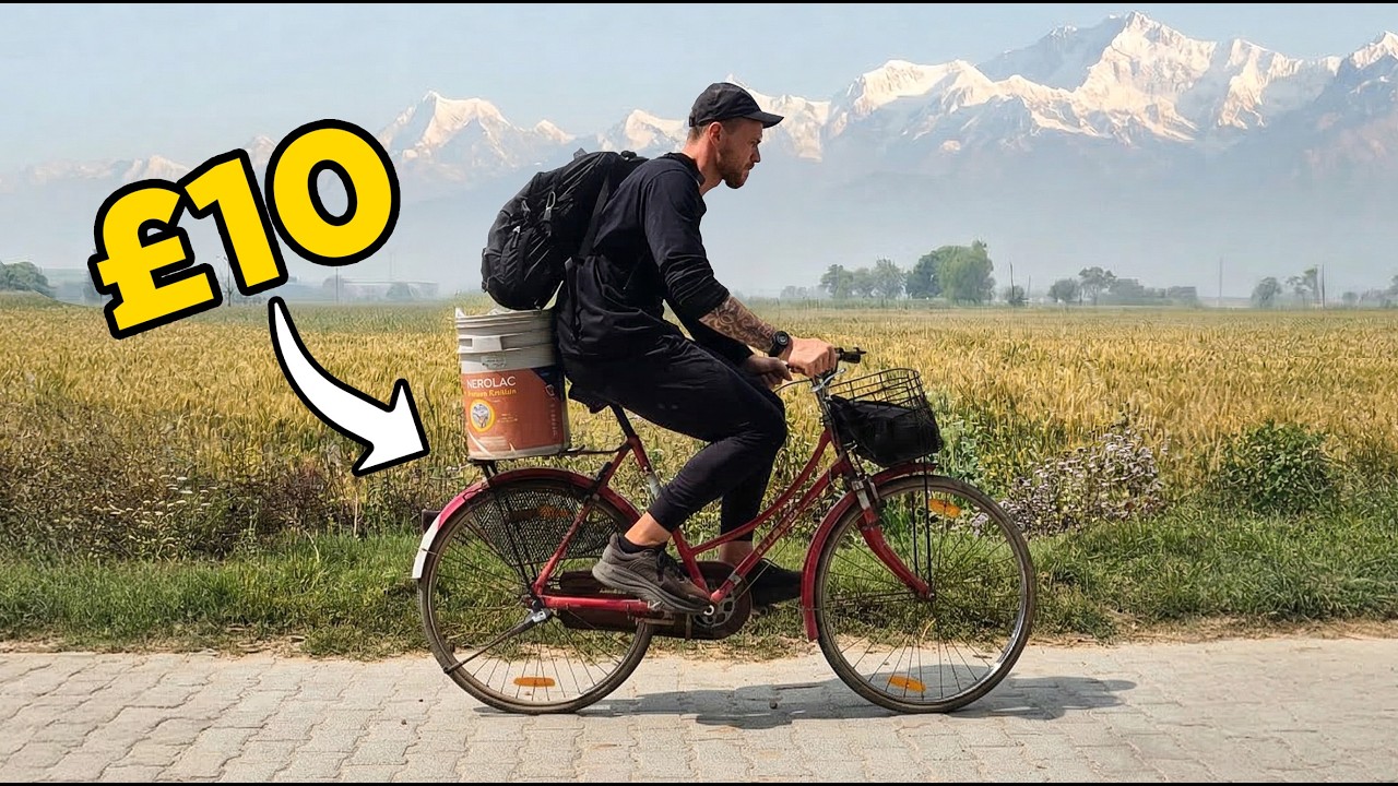 Cycling a &pound;10 Bicycle from Delhi to the Himalayas