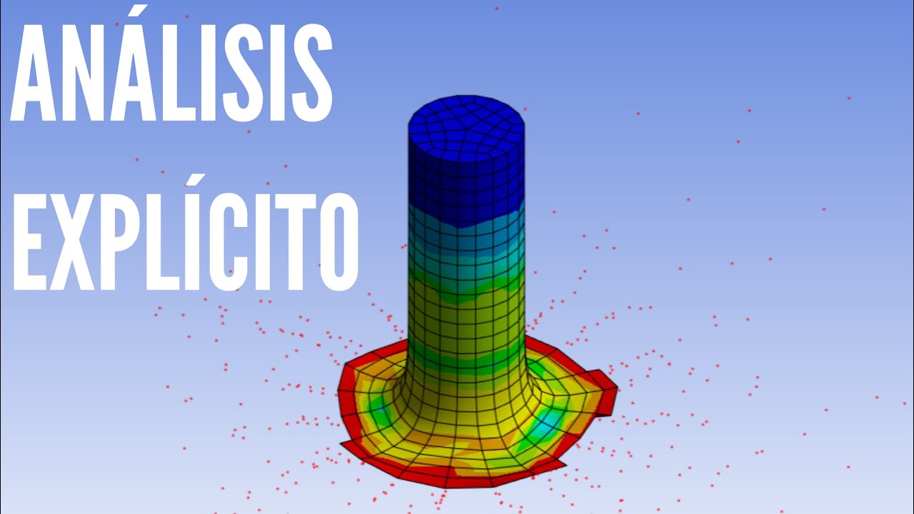 Análisis explícito - Tutorial de análisis de impacto en Ansys