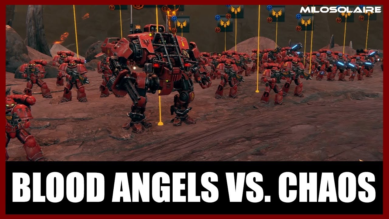 Blood Angels [1500] vs. Chaos Daemons [3000] | Planetary Supremacy | Warhammer 40K Battlesector