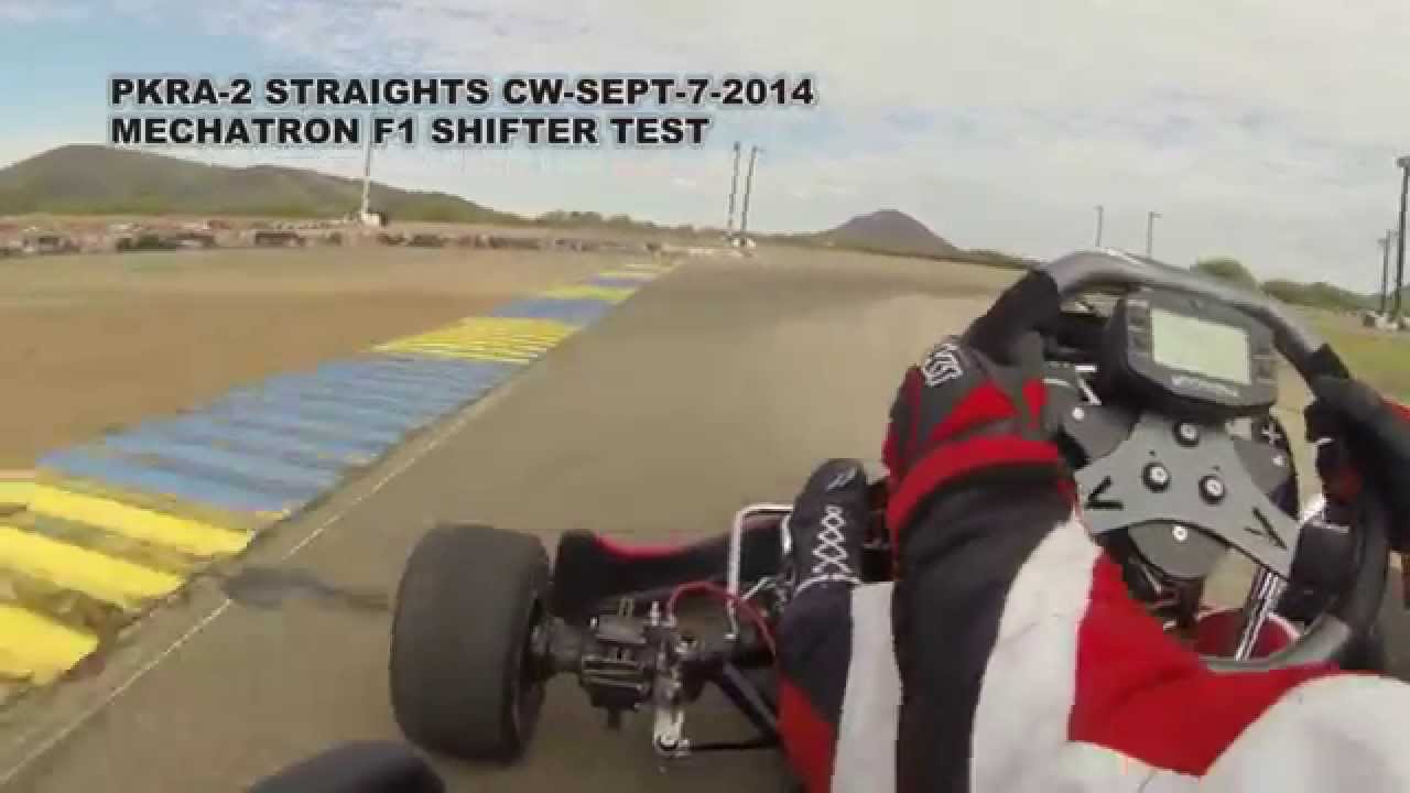 Mechatron ME Paddle Shifter F1 - Shifter Kart Test Session - Driver: Manuel Gil del Real