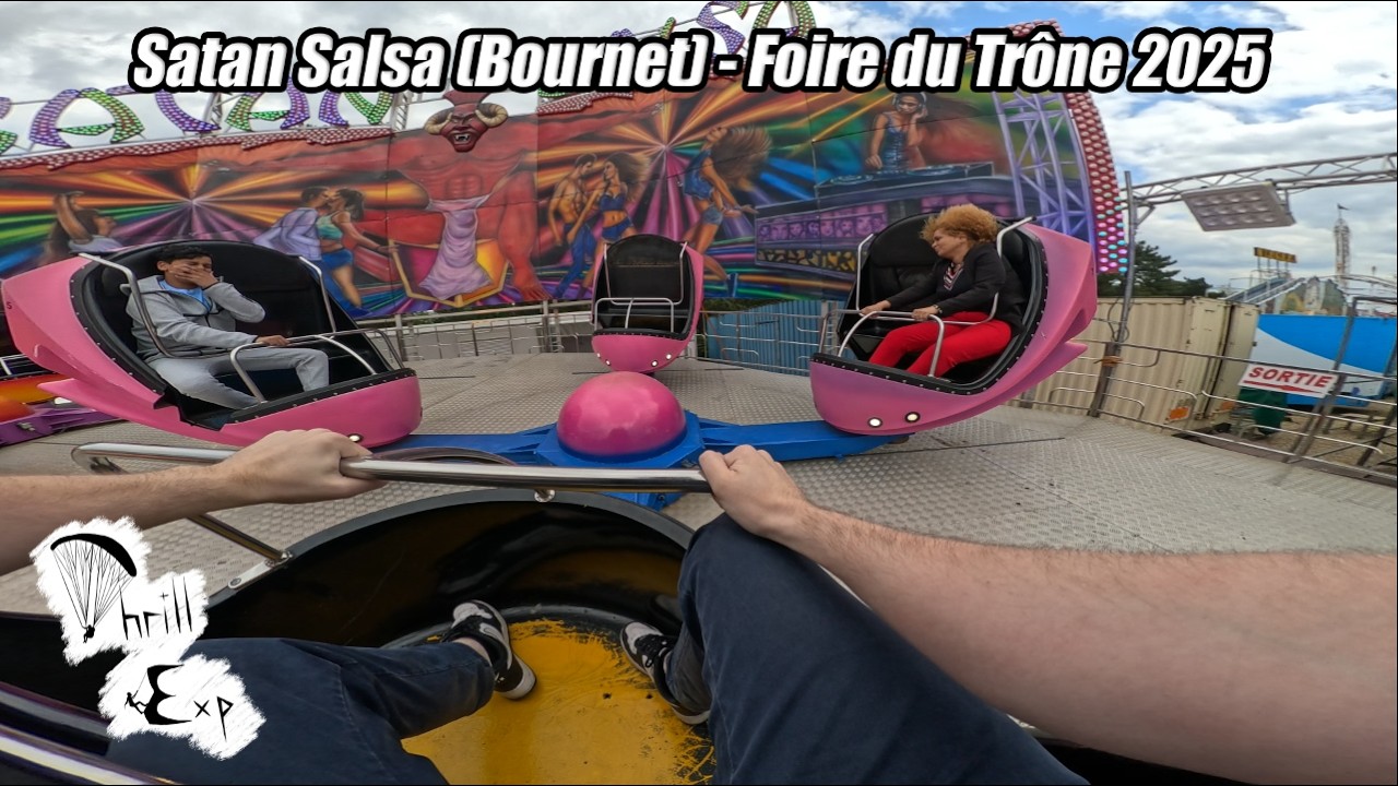 4K - Satan Salsa (Bournet) - Foire du Trône 2025 | Onride