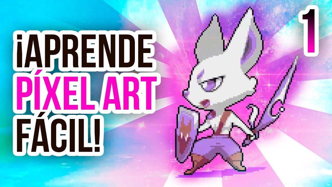 APRENDE PIXEL ART FÁCIL - Crea tu héroe a píxel! | Happip