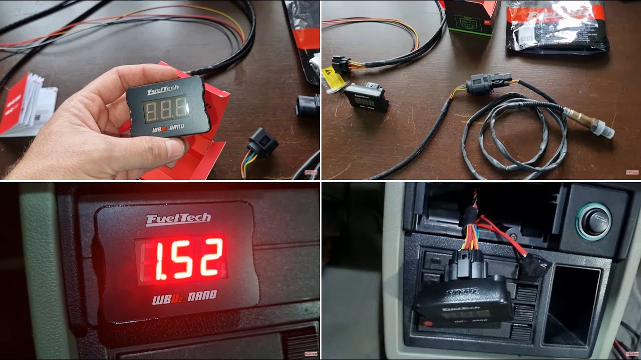 Instalação WideBand Nano FuelTech AP 1.8 carburado VW Santana