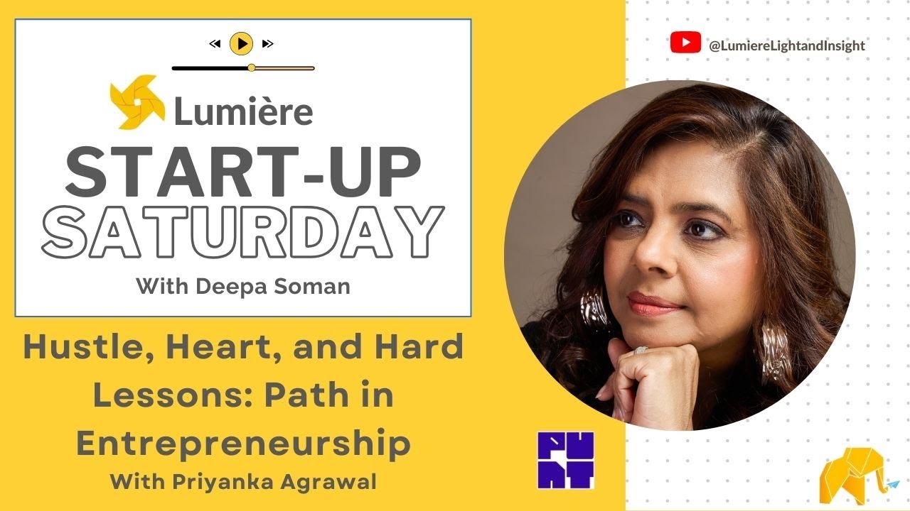 Упорство, сердце и суровые уроки: путь в предпринимательстве - S3E06 Startup Saturday с Приянкой ...
