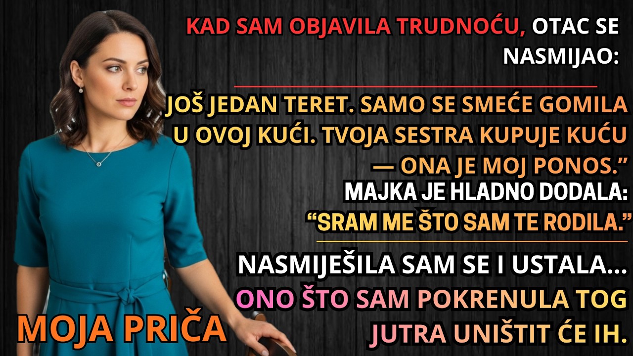 MOJI RODITELJI SU MOJU BEBU NAZVALI “TERETOM” — NISU ZNALI DA JA PLAĆAM NJIHOVE RAČUNE.