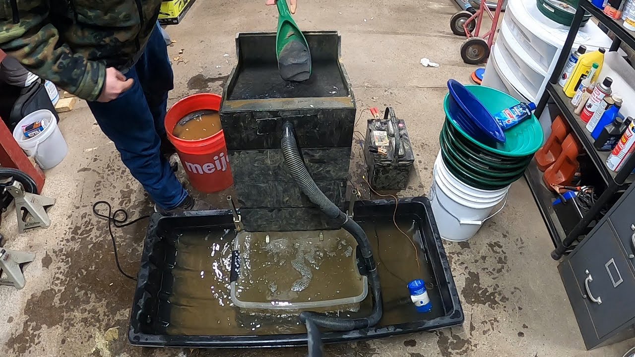 Cleaning Up Beach Sand Using the Gold Cube