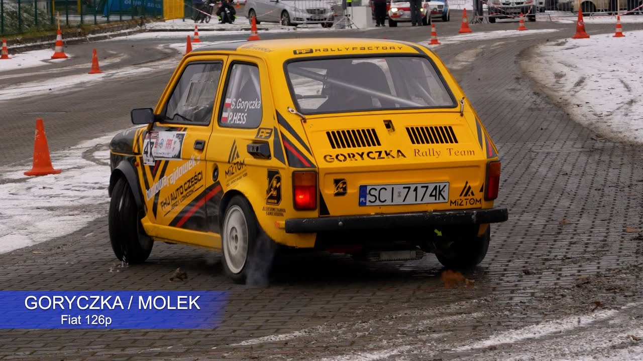 short Sebastian GORYCZKA / Aneta MOLEK - Fiat 126p | Noworoczny Sprint Samochodowy Katowice 2025