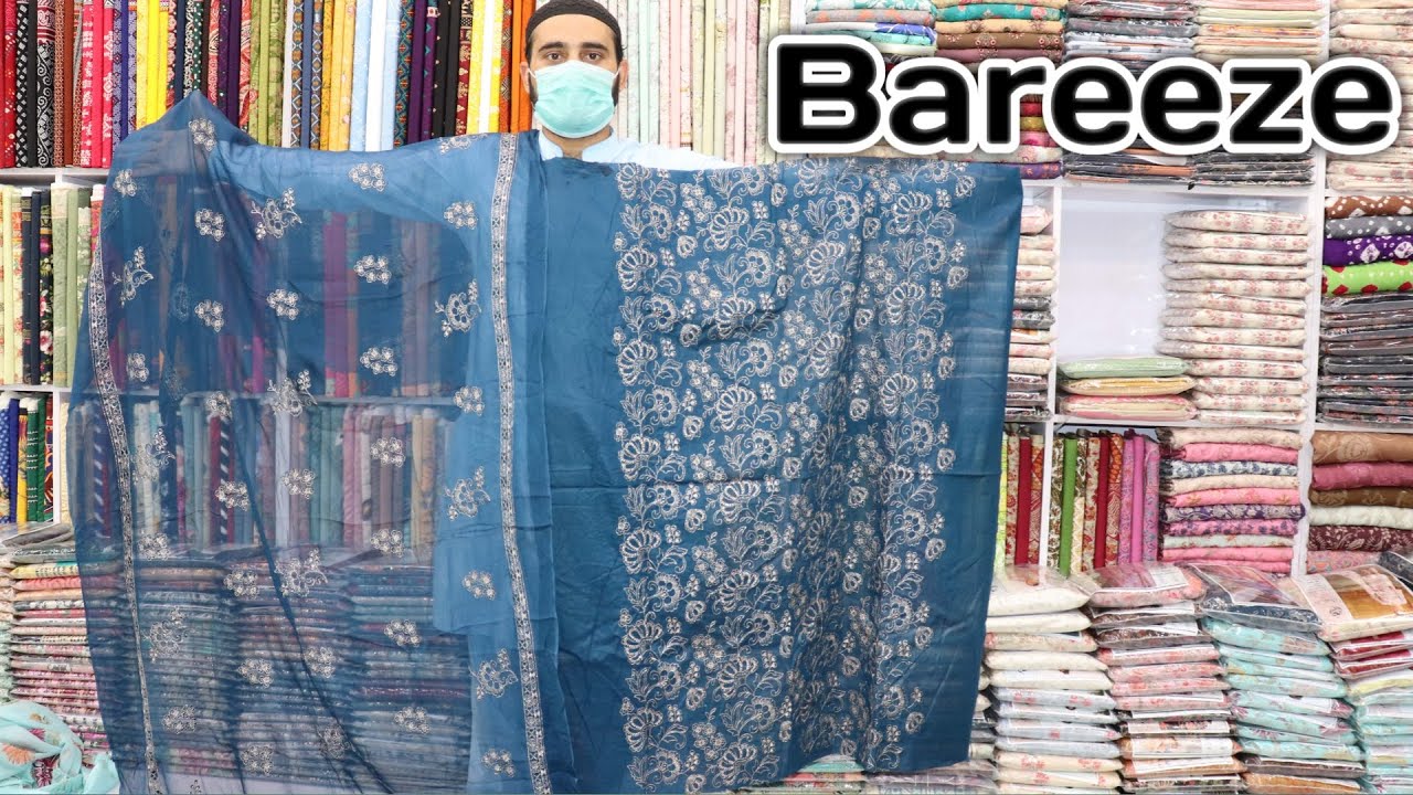 Bareeze Lawn Suits | Bareeze Summer Collection & Party Wear Fancy Embroidered Lawn Suits
