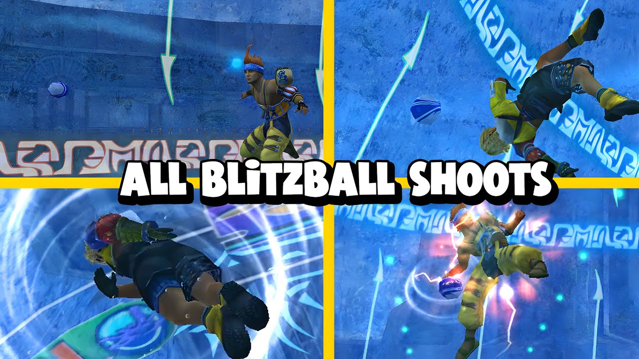 ALL BLITZBALL SHOTS - FINAL FANTASY X REMASTER [FULL HD]